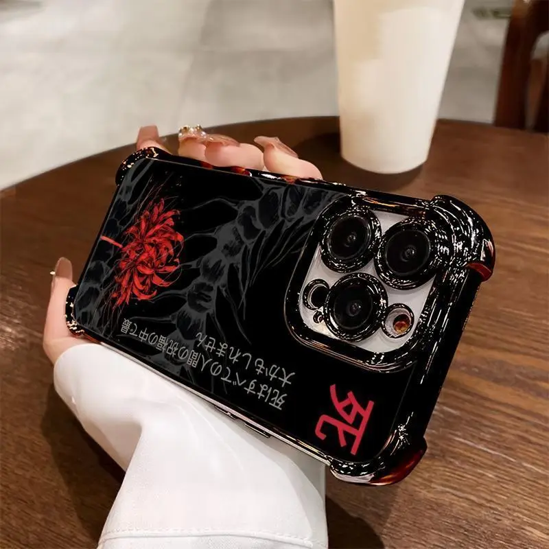 Tokyo Ghoul Anime Multi-Model Protective Cellphone Case - Shockproof Transparent Cover, Handheld Devices Accessory for iPhone 17 Air,16 ProMax,15 Plus,14,13,12,11 & Samsung Galaxy S26 Ultra,S25 Plus,S24+,S23 FE,S22 (HM174)