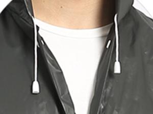 2 Pack Raincoats for Adults Reusable, EVA Rain Ponchos Lightweight Rain Coat Waterproof Rain Gear for Men and Women