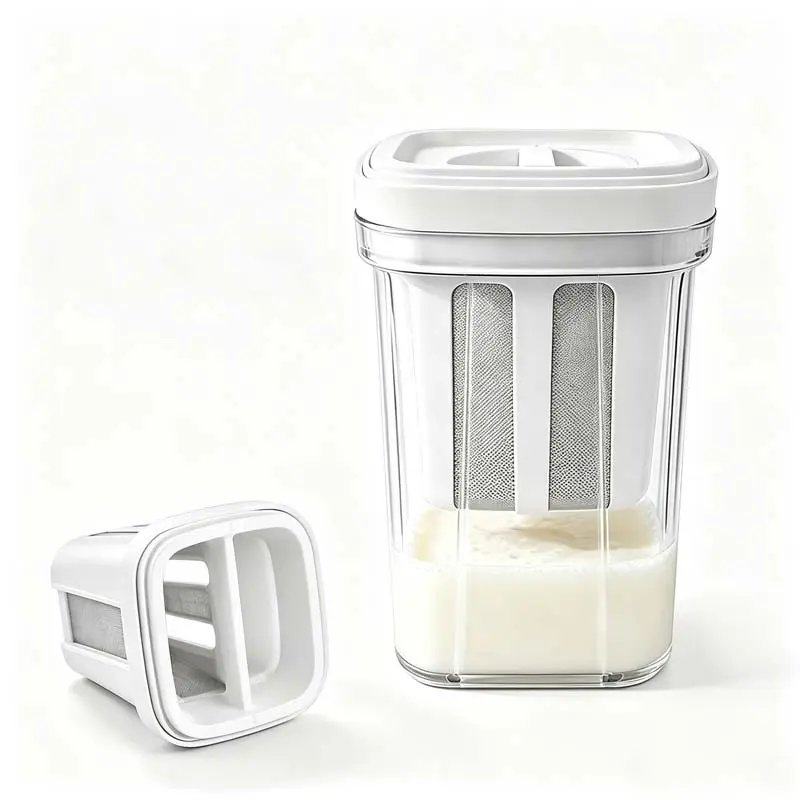 Food-Grade Yogurt Strainer, Multi-Purpose Kitchen Filter Tool, Ideal for Fermented Drinks & DIY Tofu, Easy-To-Clean Design