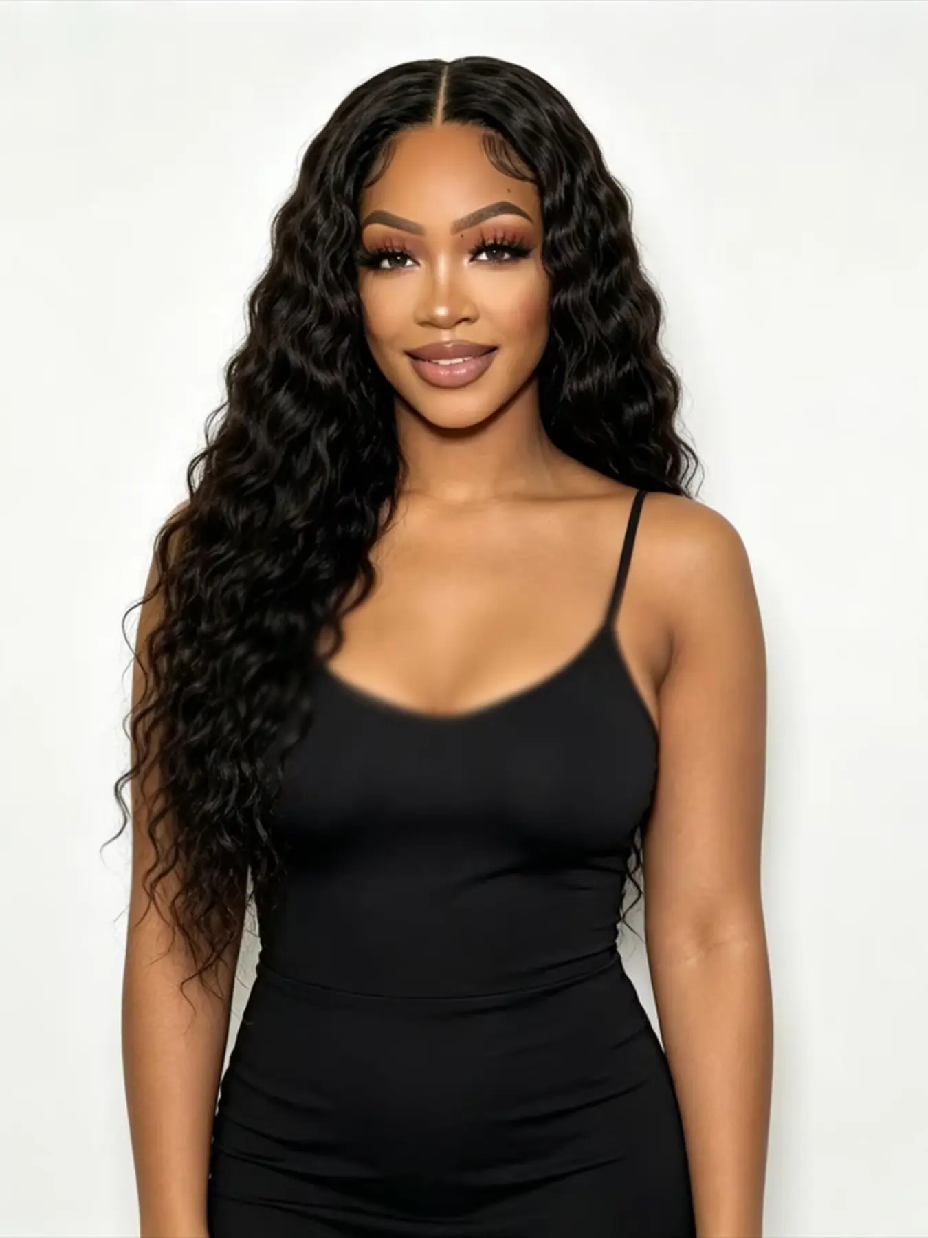 13x4x1 Lace Front Wig, 28 Inches, Soft Curly Hair, Heat Resistant, Pre-Styled Baby Hair, Suitable for Daily Use, Women's Wig