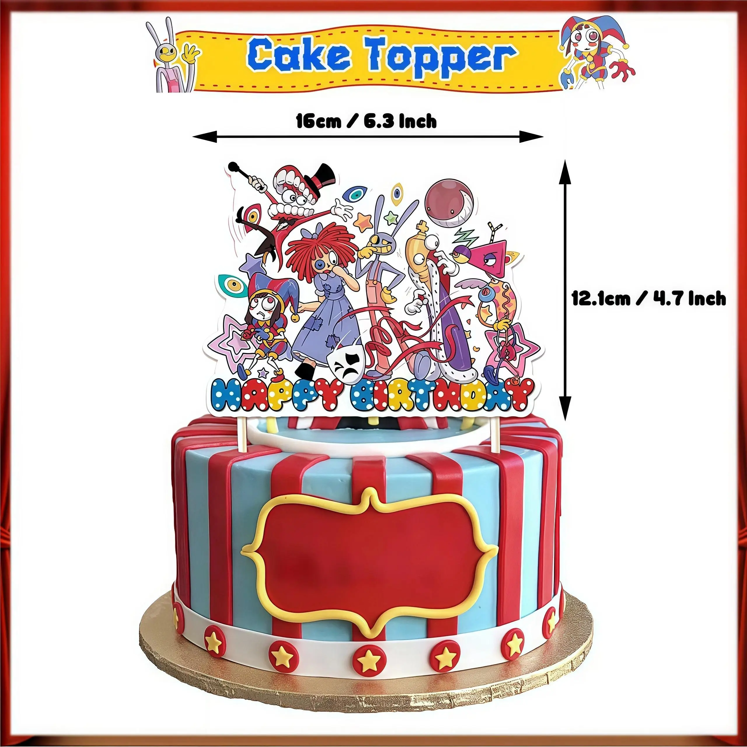1pcs Cake topper