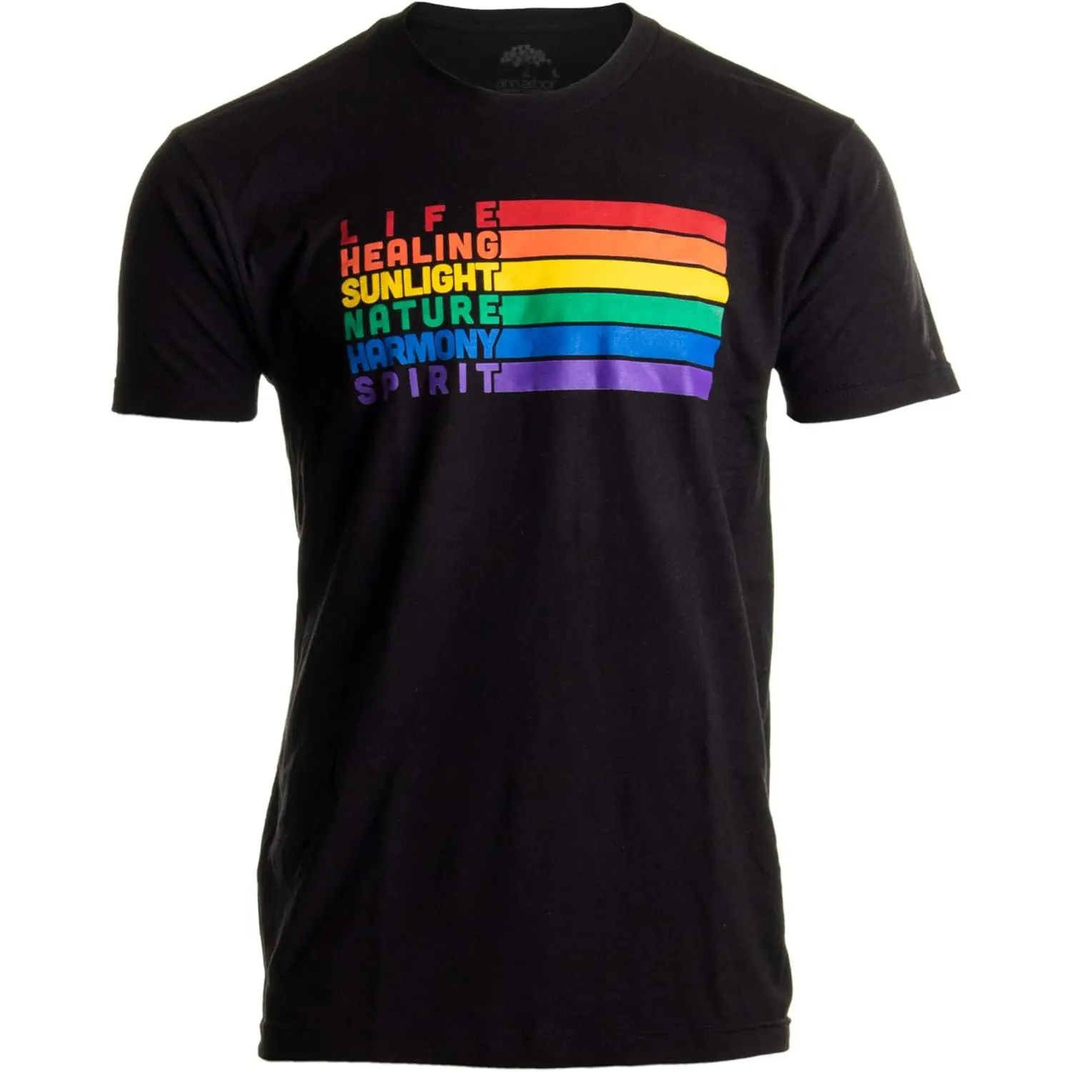 Pride Flag Meaning |   Lesbian Gay Bisexual Transgender LGBTQ Men Women T-Shirt