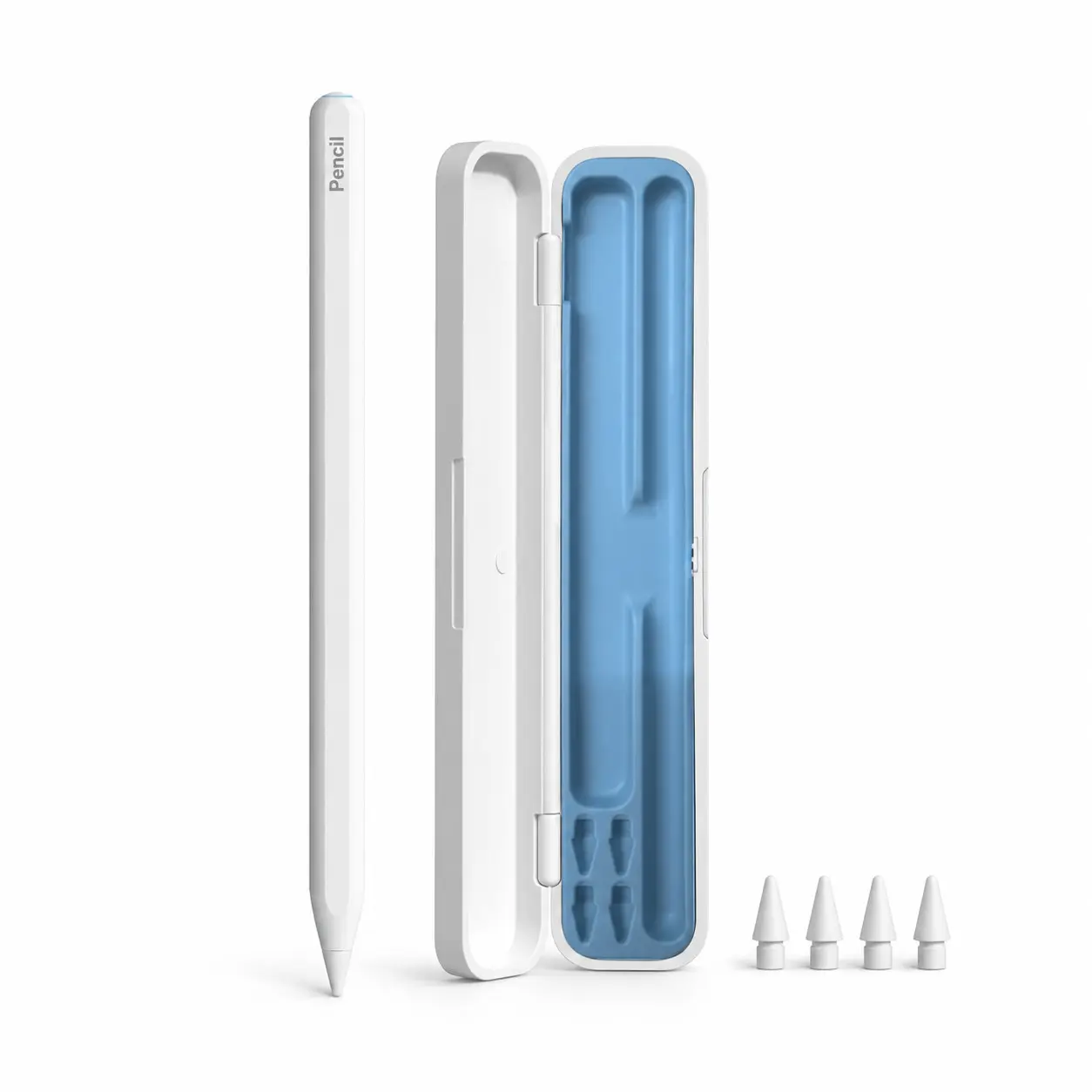 Stylus Pen For iPad with Magnetic Wireless Charging, Anti-Interference, Tilt Sensor, Compatible with Various iPad Models, 90mah Battery