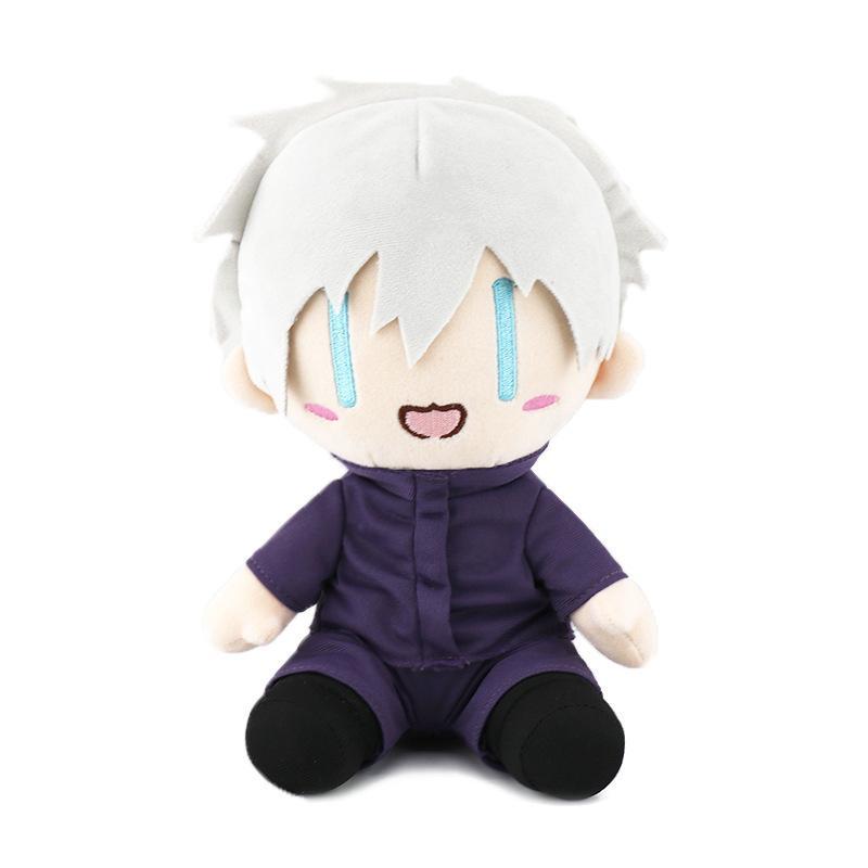 Jujutsu Kaisen Plush Satoru Gojo Fushiguro Megumi Itadori Yuji Inumaki Toge Anime Figure Stuffed Kawaii Doll Holiday Gifts Toy