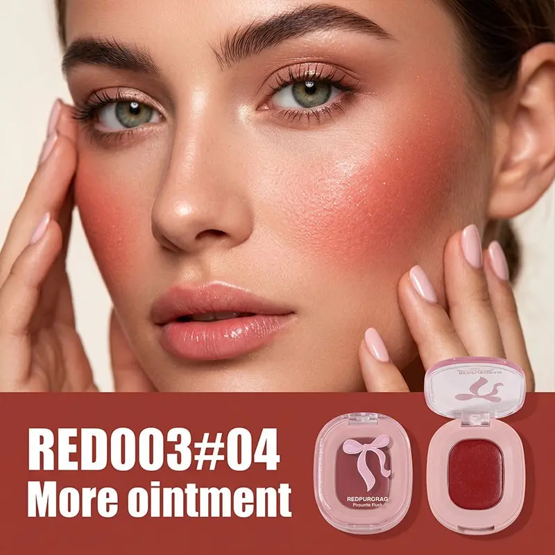 Matte Multifunctional Blush Stick, Lip and Cheek Tint, Smooth Application, Long-Lasting Waterproof Makeup, Ideal for Cheeks, Lips, Eyes, Beginner-Friendly, Beauty Cosmetics