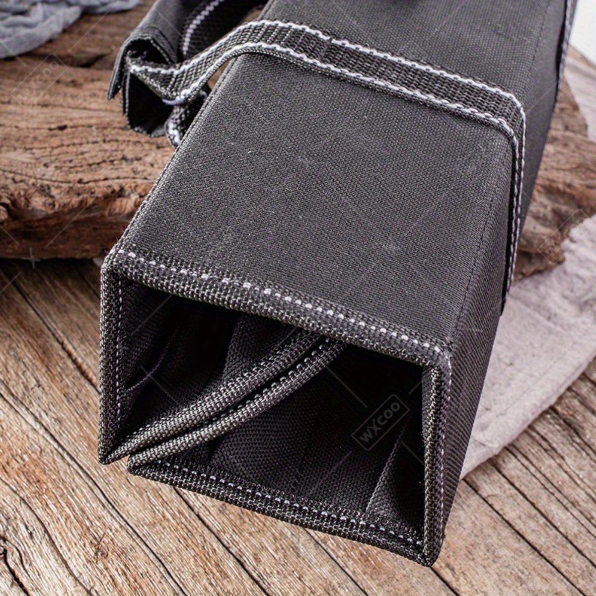 1PC Portable Kitchen Cooking Chef Knife Roll Bag Waterproof Oil-proof Travel Carry Case Storage Case Multi-functional Folding Durable Oxford Cloth Bag