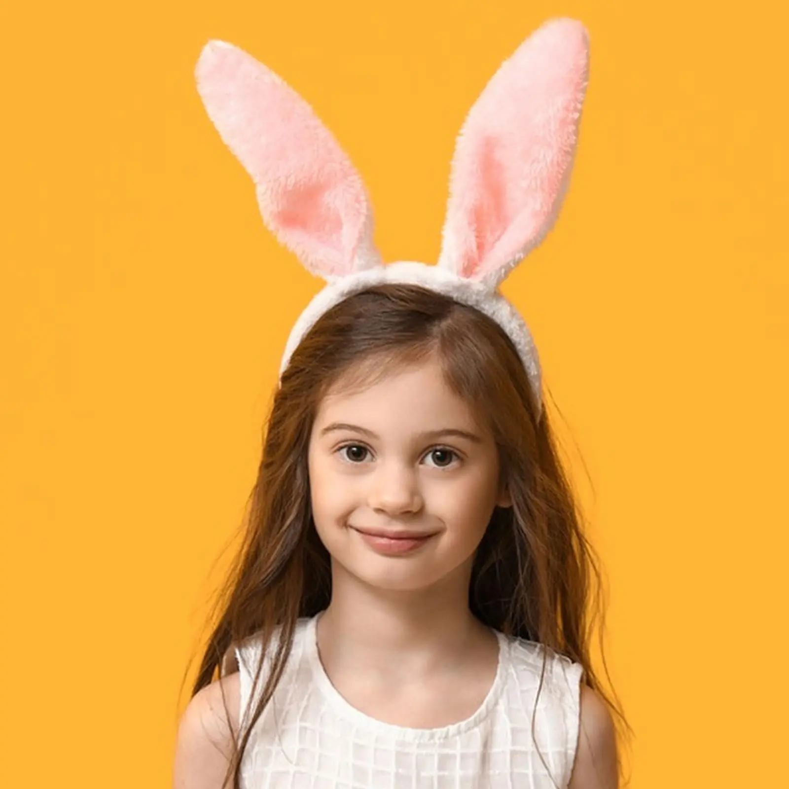 Easter Bunny Headbands for Women, Girls, Kids, Plush Rabbit Ears Hair Accessories, Non-Slip Band, Perfect for Easter Parties or Daily Wear