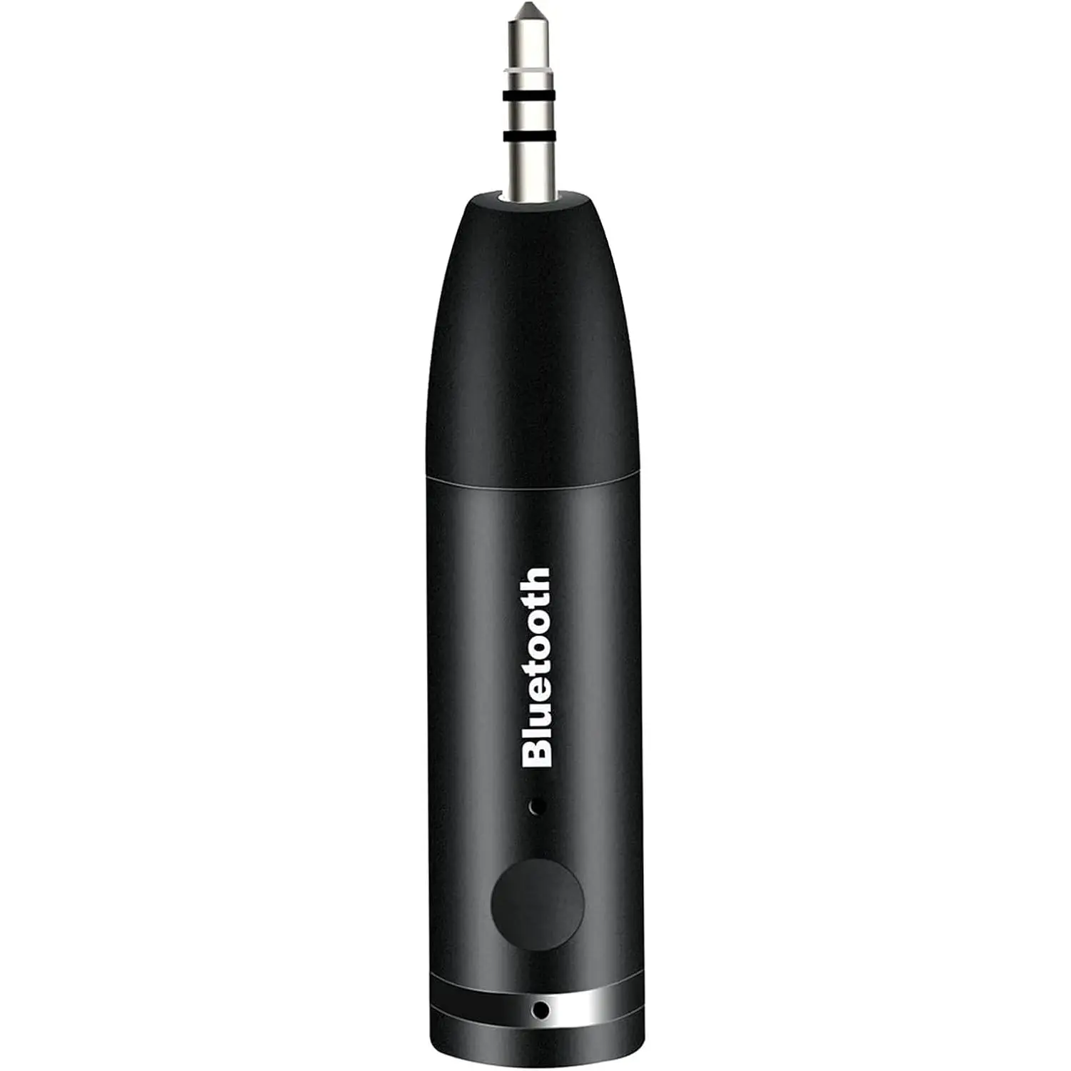 Aux Adapter,    Adapter, Mini Portable 3.5mm Aux Receiver for , Headphones,  Stereo  System (Black)