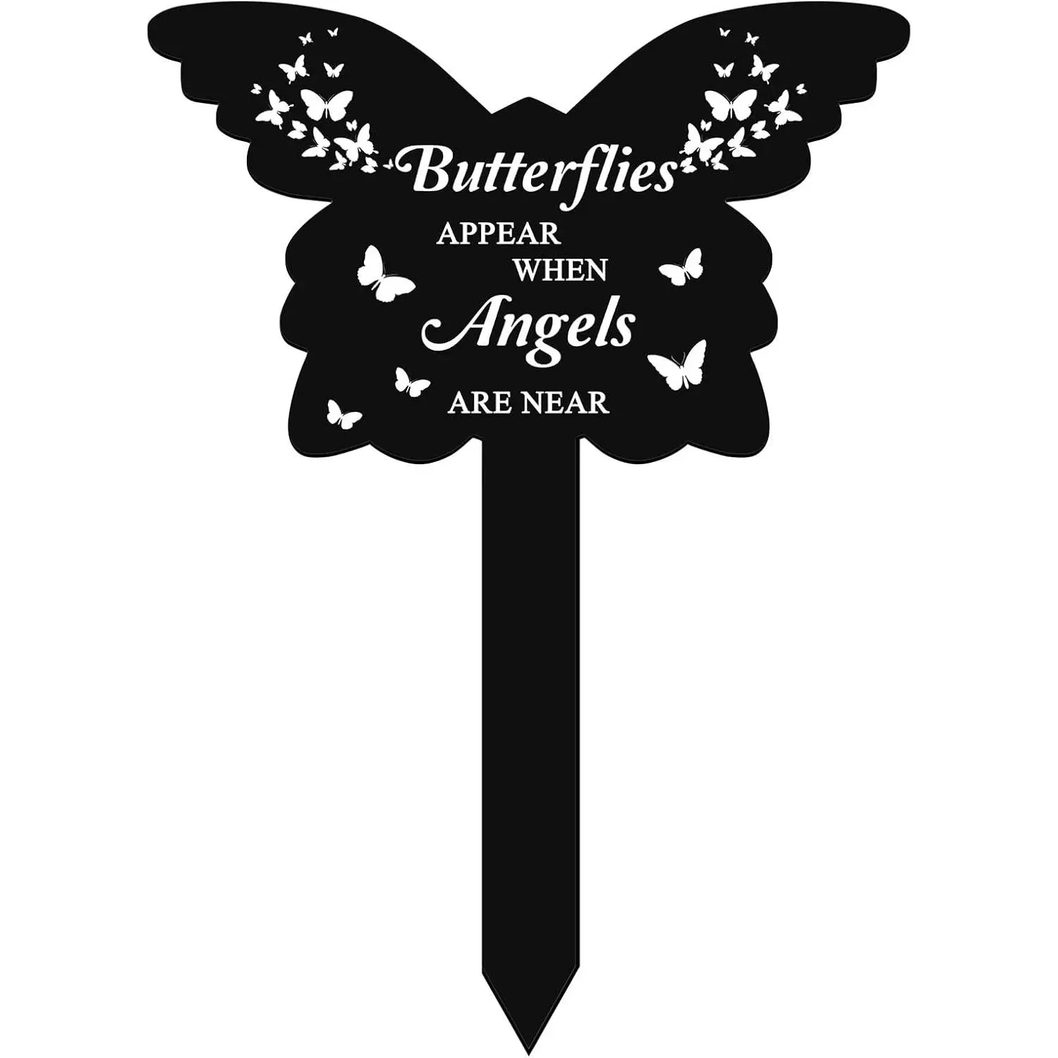 Grave Decoration for Cemetery Grave Marker for Memorial,Sweet Style