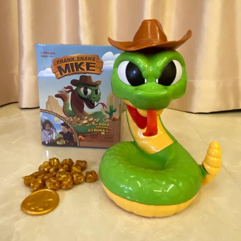 Electric Rattlesnake Toy, Electronic Realistic Fake, 1 Box Interactive Electric Snake Toy, Fun Pressure Relief Desktop Game Toy, Novelty & Gag Toys, Prank Gift