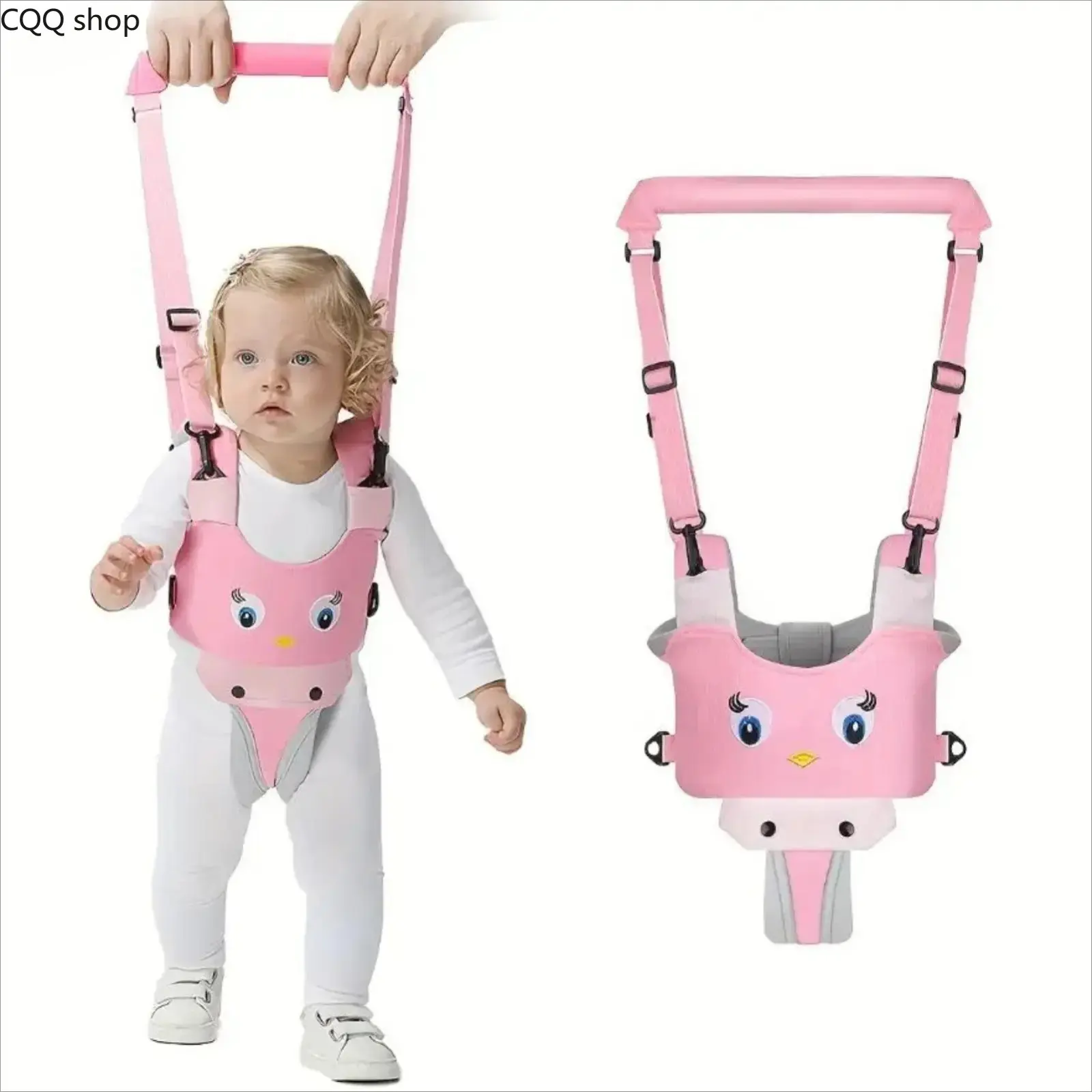 2026 New Handheld Baby Walking Harness, Safe Toddler Walking Support Strap, Adjustable Comfortable Assist Belt, Soft Breathable Helper for Infants & Toddlers Learning to Walk, Cute Baby Essentials