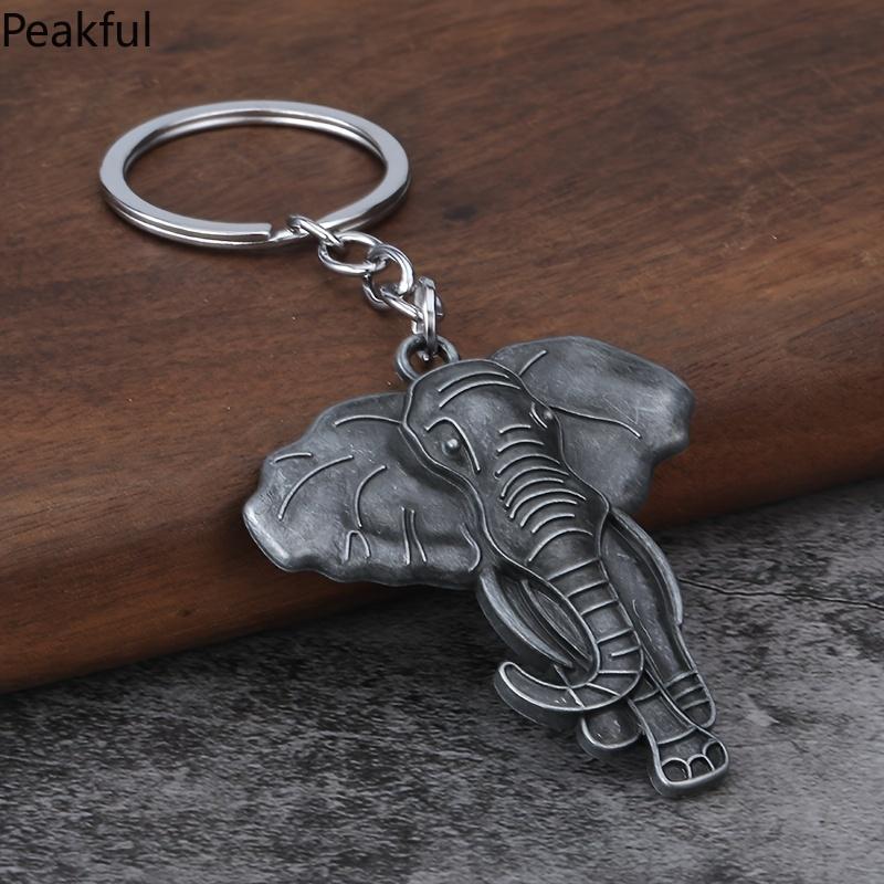 2/3PCS Zinc Alloy Elephant Keychain – Cute Animal Pendant, Perfect Bag Charm & Car Keychain, Unique Travel Souvenir Gift, Stylish Key Holder for Men & Women, Ideal for Everyday Use