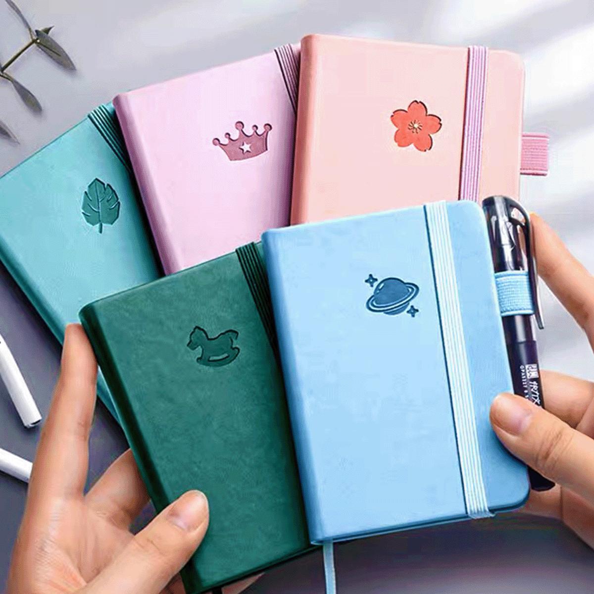 Portable A7 Pocket Notebook, Small Mini Notepad, Handheld Word Journal, Carry-Anywhere Diary, Travel Diary Notebook, Essential Writing Companion
