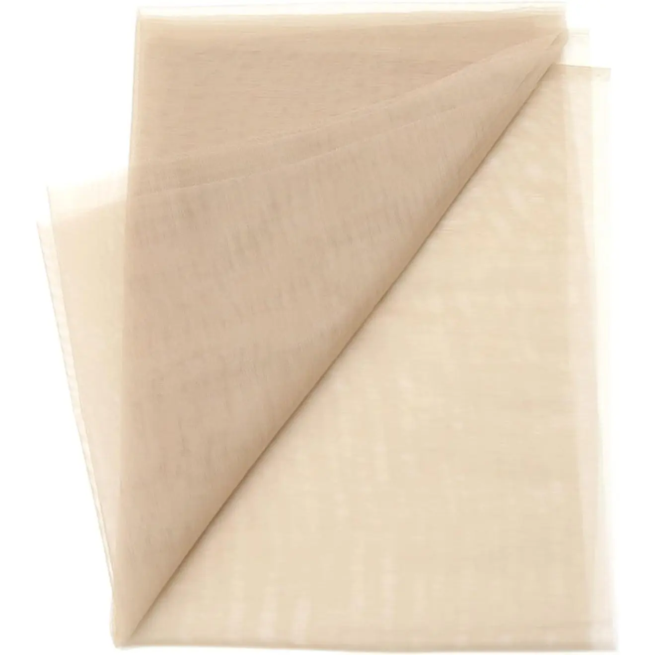1/2 Yard Transparent Lace Net Material for Wigs Making & Repair Wig Caps Closures and Frontals Foundation Wig Accessories 43inchx18inch (Transparent-1/2 Yard)