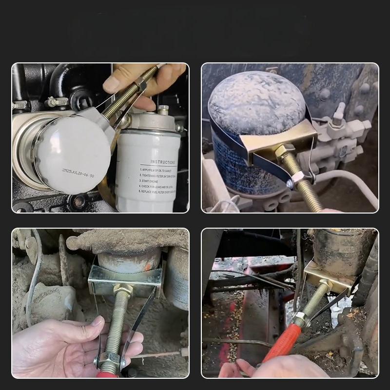 Adjustable Oil Filter Wrench, Multi-Functional Tool for Home and Garage, Essential for Oil Change and Auto Repair, Automotive Repair Tools