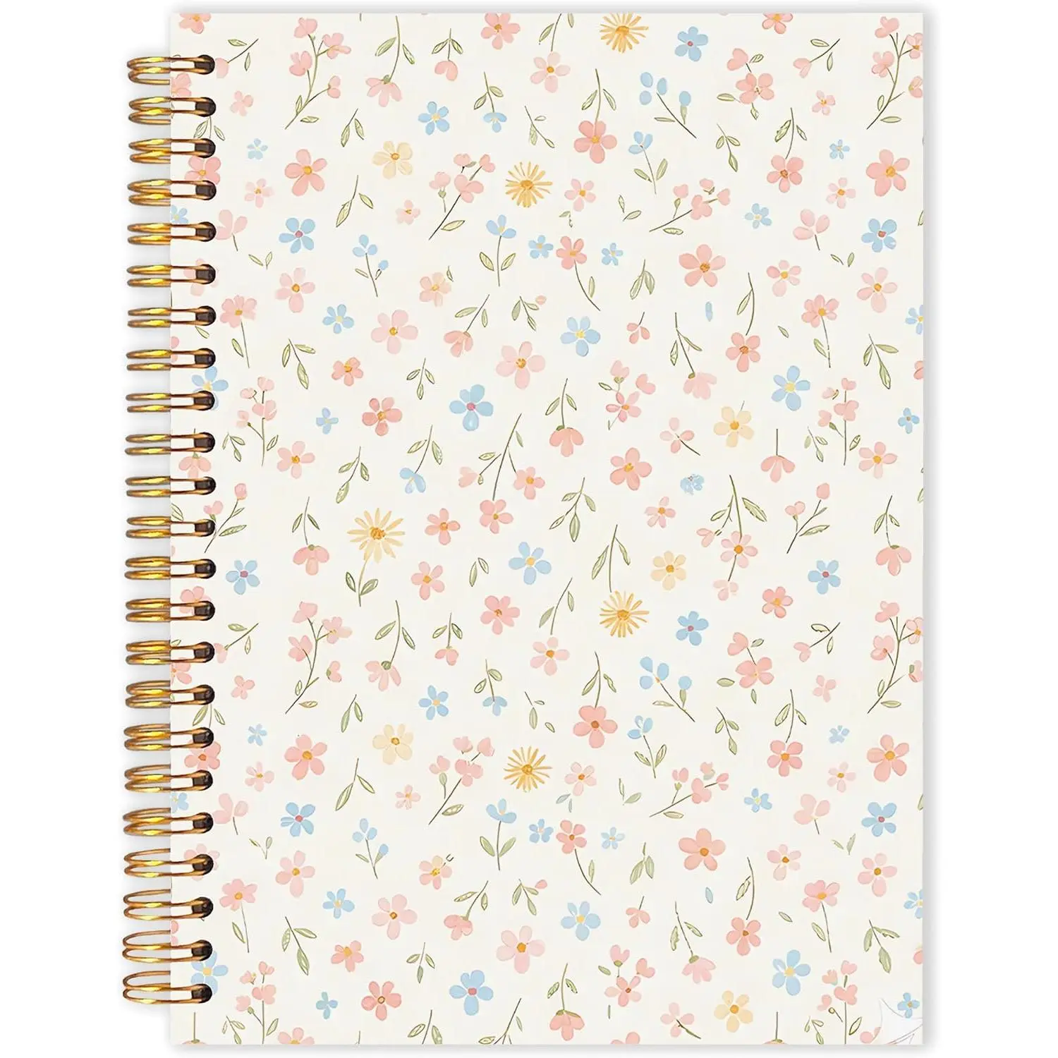 Summer Coastal Nautical Beach Spiral Notebook 5.5x8.3 in, Preppy Beach  Aesthetic Hardcover Notebook Journal Gifts for Women Travelers