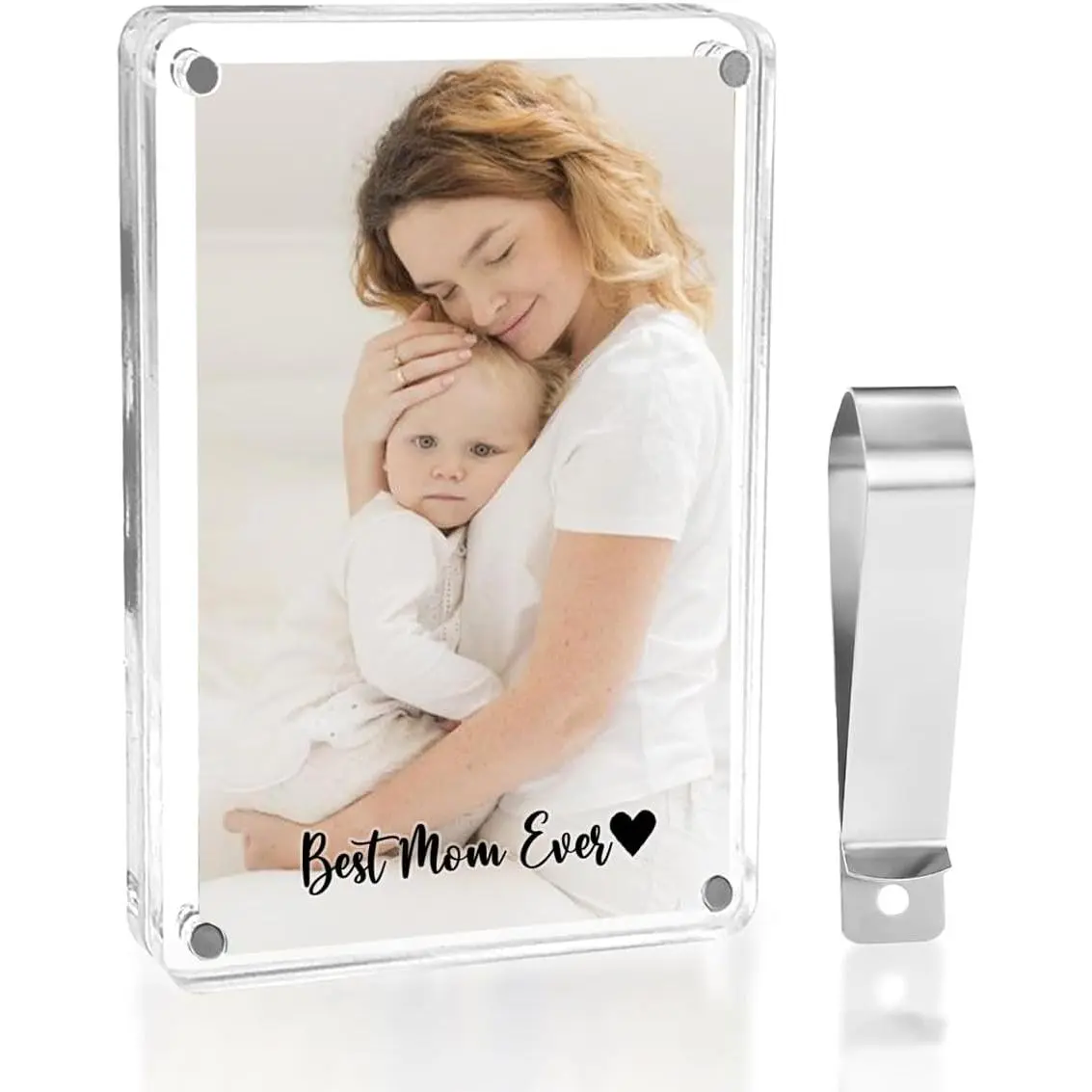 Picture Holder,   Personalized Photo Holder  Accessories  Photo Holder  Visor Clip, Personalized  Picture Frame, Suitable for Adding Family or Personal Photos