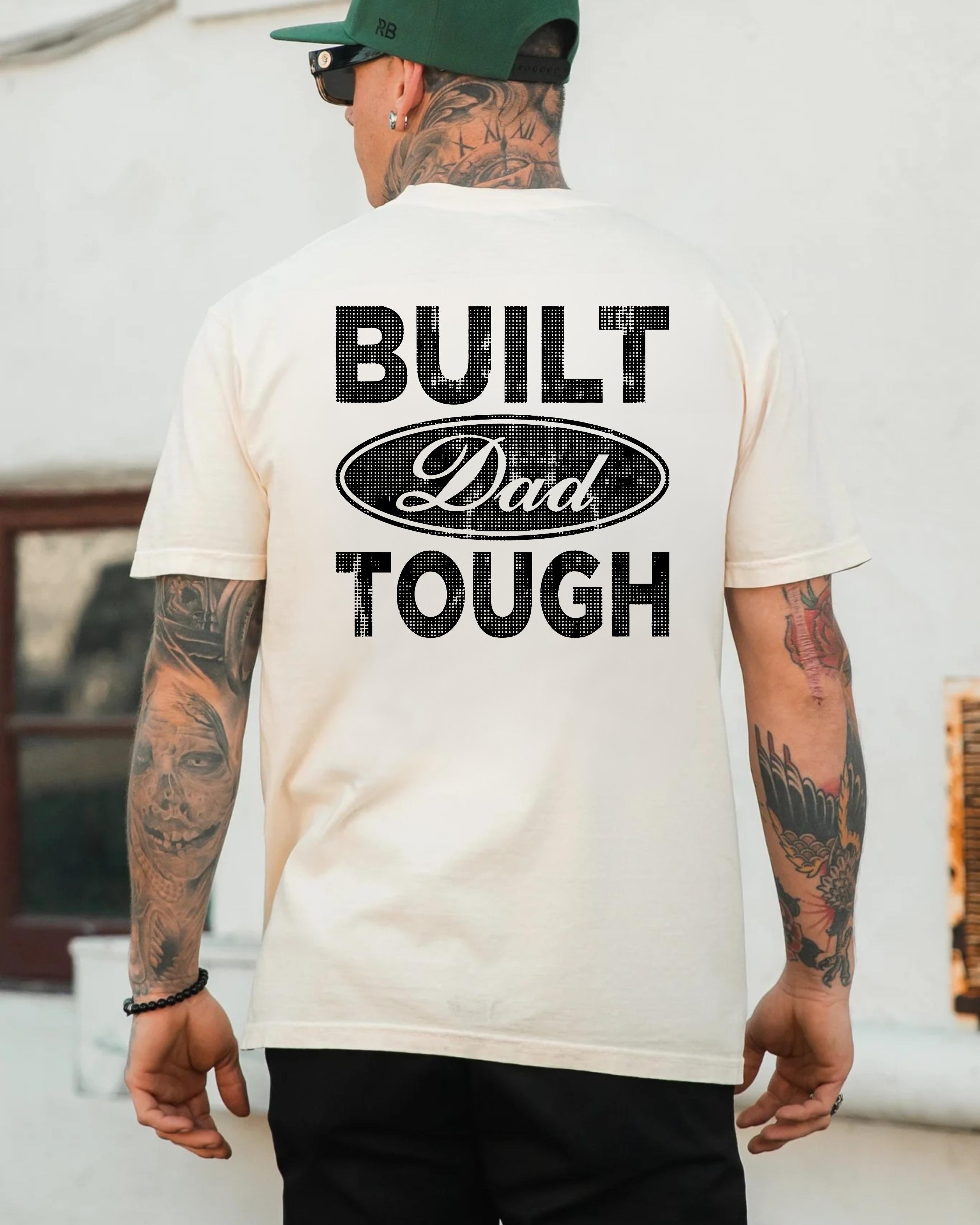 "Tough Guy Dad" T-shirt, Funny Dad Pride T-shirt, Blue-collar Dad Pattern T-shirt, Humorous Tough Guy Dad T-shirt, Father's Day gift, Dad sweatshirt, Dad hoodie