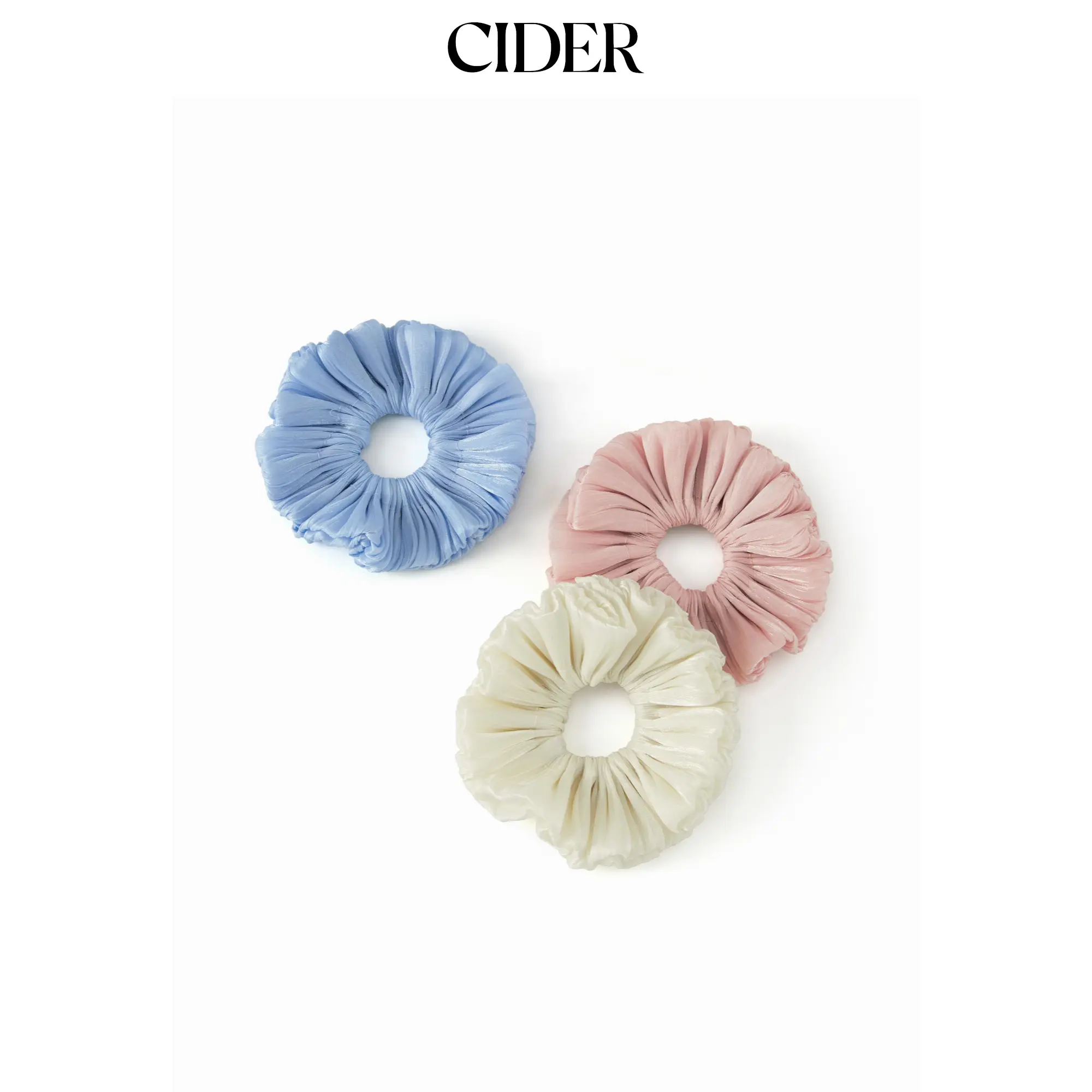 Cider 3 PCS CLASSIC SCRUNCHIE SET