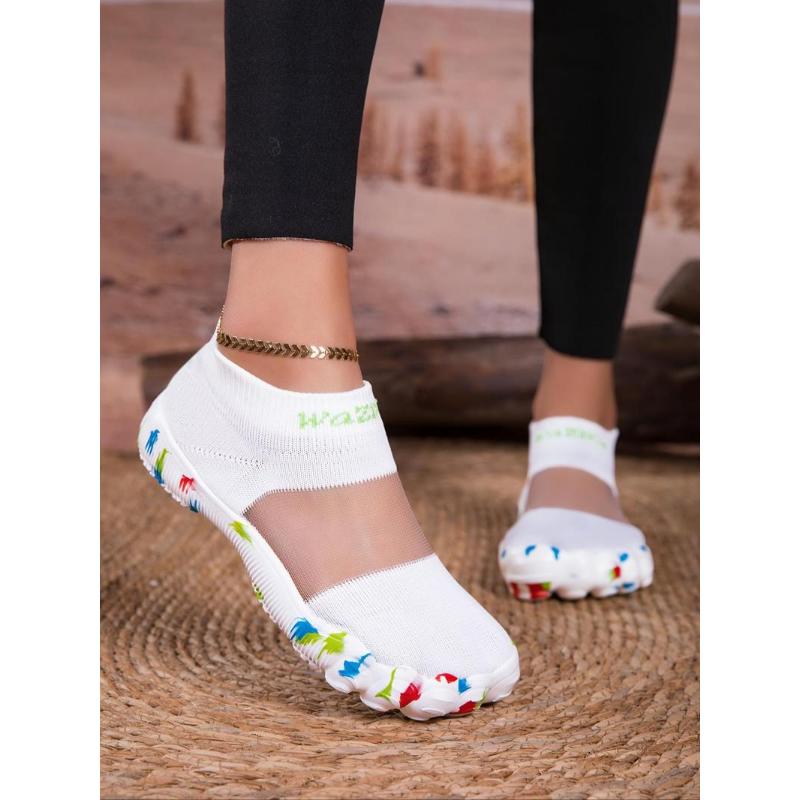 (New)Unisex's Sporty Breathable Mesh Slip on Walking Shoes, Casual Comfortable Lightweight Sock Sneakers,  All-match Slip on Shoes for Daily Wear, Shoes Outdoor