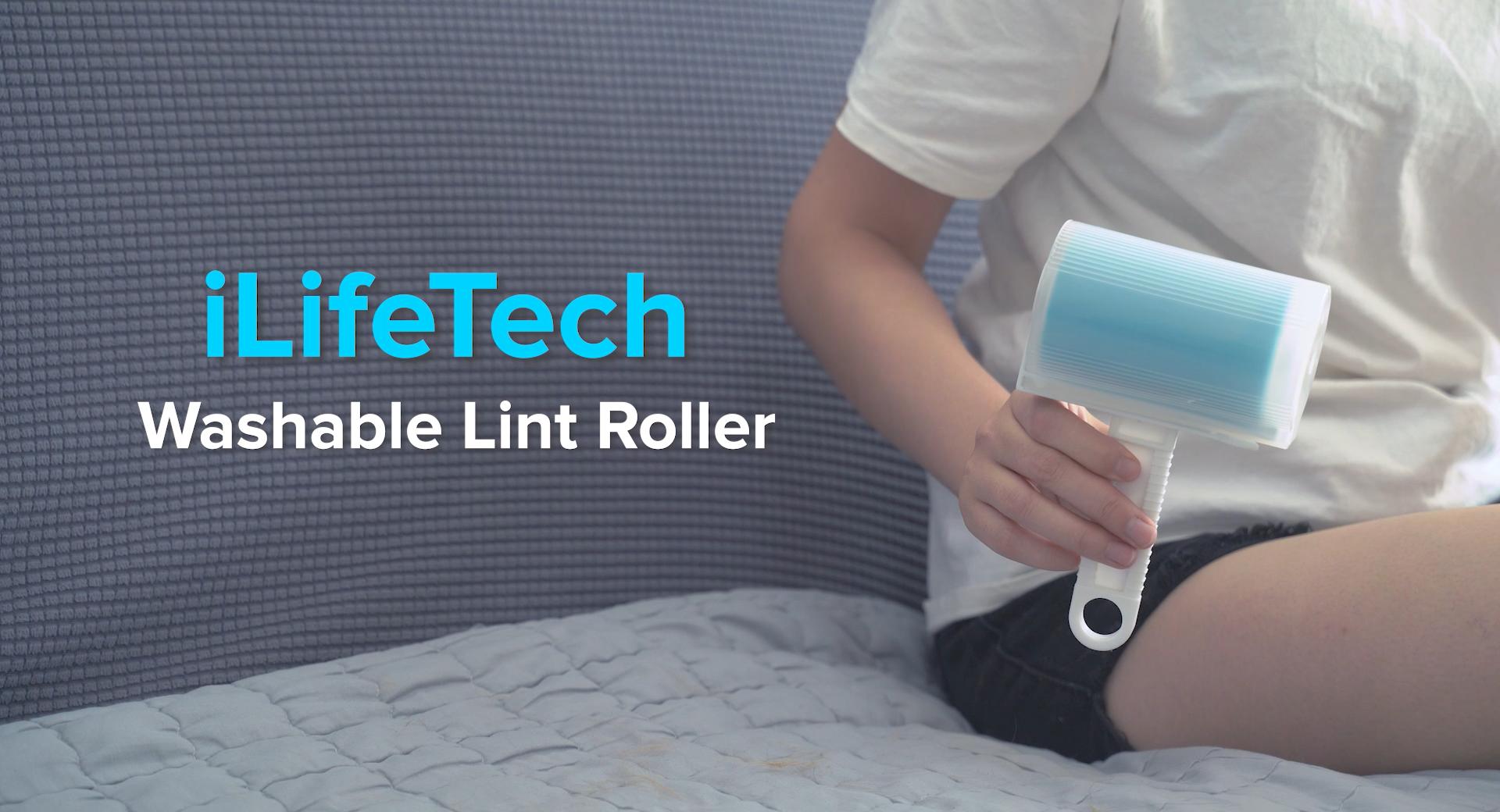 Reusable Sticky Picker Set Cleaner Lint Roller Pet Hair Remover Brush, Blue Reusable Sticky Picker Set Cleaner Lint Roller Pet Hair Remover Brush, Blue