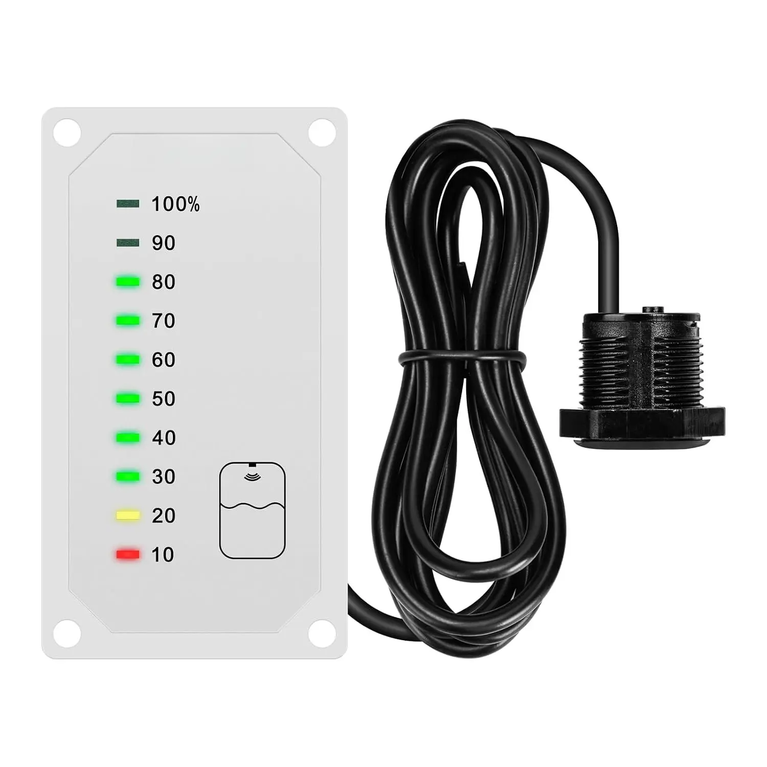 RV  Sensor  Panel, RV Water  Level  with LED , Allow You to Replenish The Water  in Time,  by 7-32V DC, Ideal for RV Motorhome Caravan