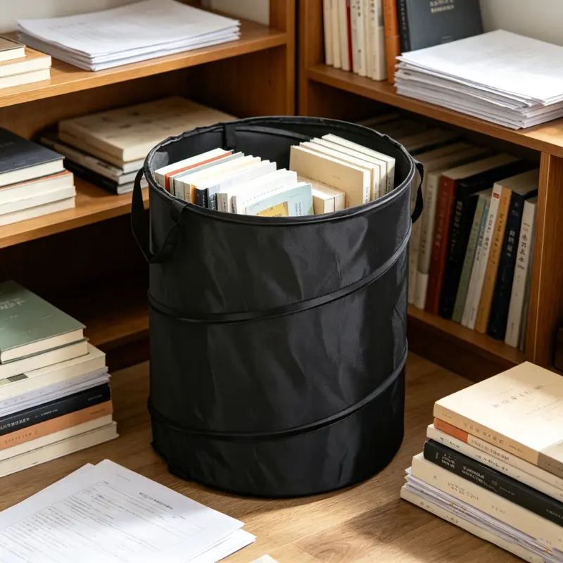 Multi-Functional Foldable Waterproof Pop-Up Laundry Basket, Durable Fabric Storage Bin Suitable for Dirty Clothes, Camping, Home Storage