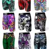 Men's Plus Size Long Briefs 1xl-6xl, Breathable Sports Underwear, Stretchy Underwear, Breathable Comfy Underwear, Printed Underwear, Moisture Wicking, Halloween Spider Print, Quick Dry, Elastic Waist, Underwear Boxers