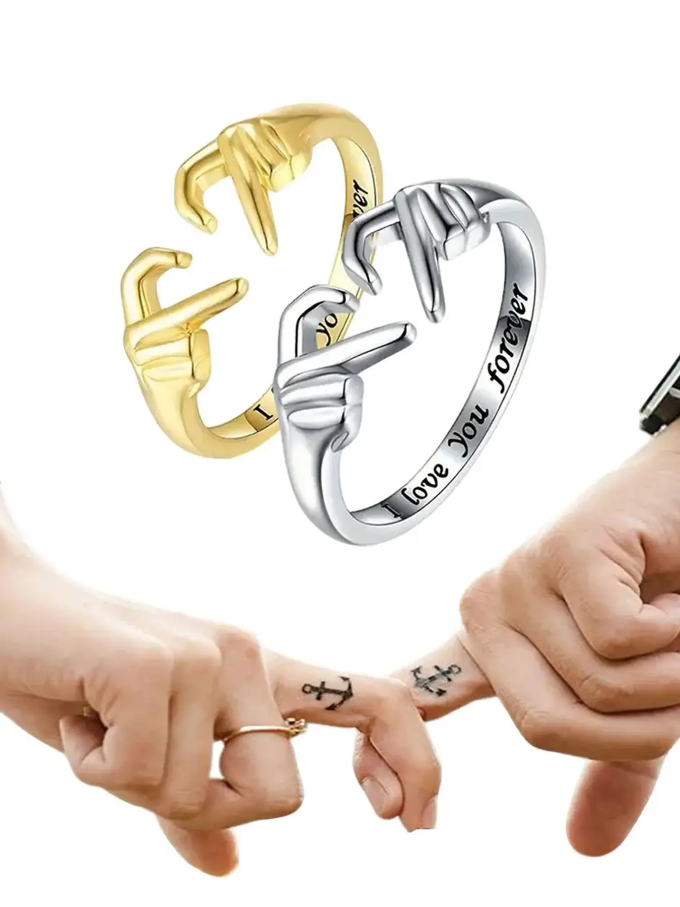 Adjustable Heart-Shaped Irish Claddagh Ring, Couple's Promise Ring, Valentine's Day Gift, Mother's Day Jewelry, Special Souvenir