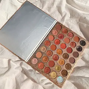 Color eyeshadow palette, the unicorn glitter, pearlescent, matte, waterproof, pure and sexy style potato mud that's super popular on Instagram