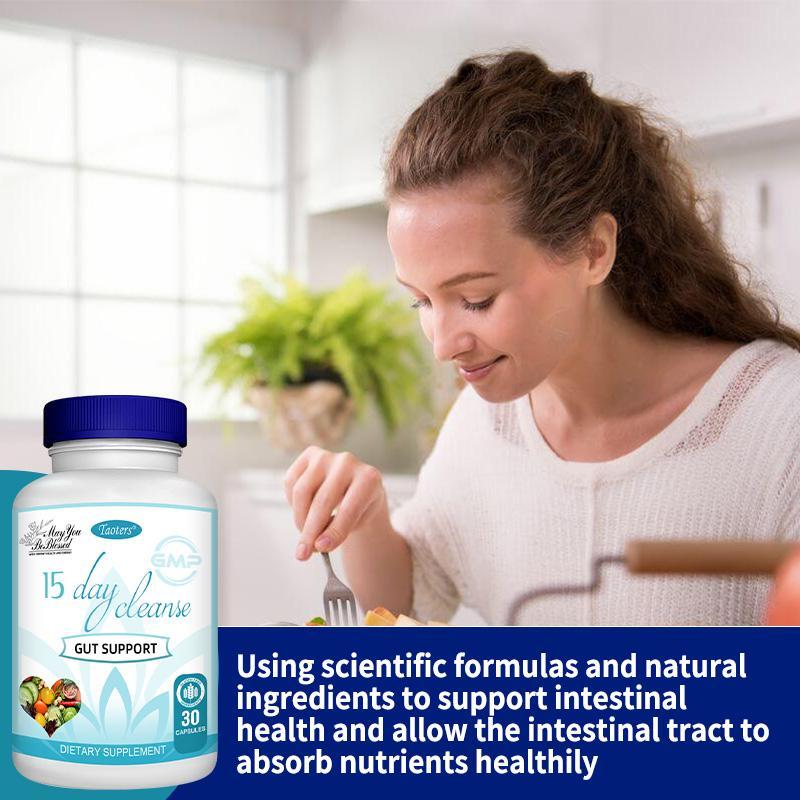 Taoter 15 Day cleanse health supplement, Support Gut and Digestive health, support nutrient absorption