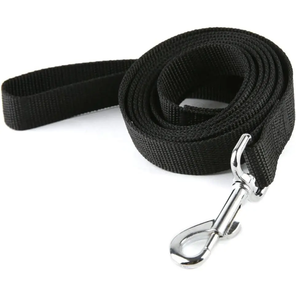 Nylon Dog Training Leash Traction Rope, 4Ft/5Foot/6Feet Long, 5/8 inch to 1Inch Wide, for Small and Medium Dogs