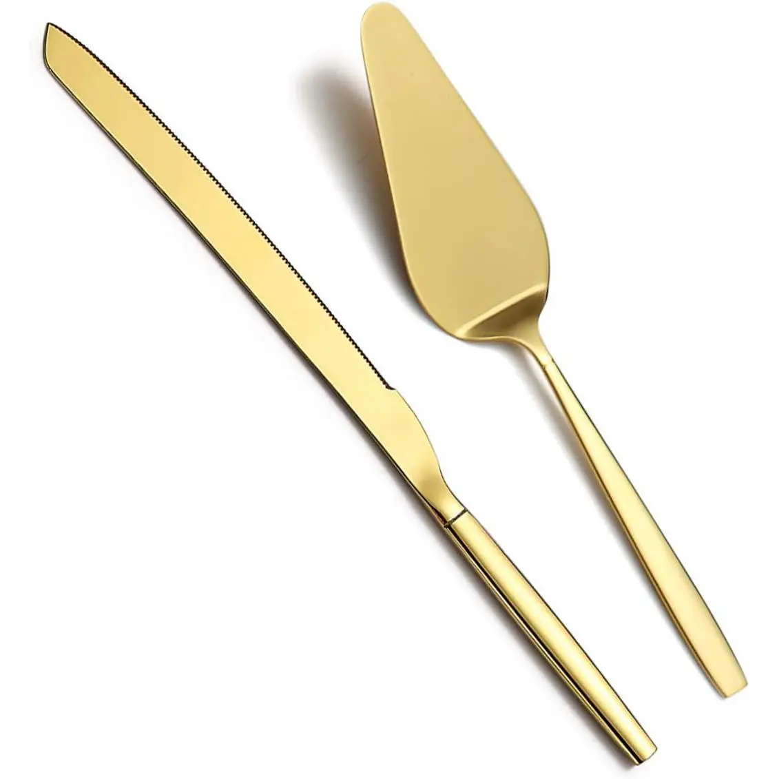 Cake Pie Pastry Servers,Stainless Steel Serving Set,Cake  and Server Set  For Wedding, Birthday, Parties and Events