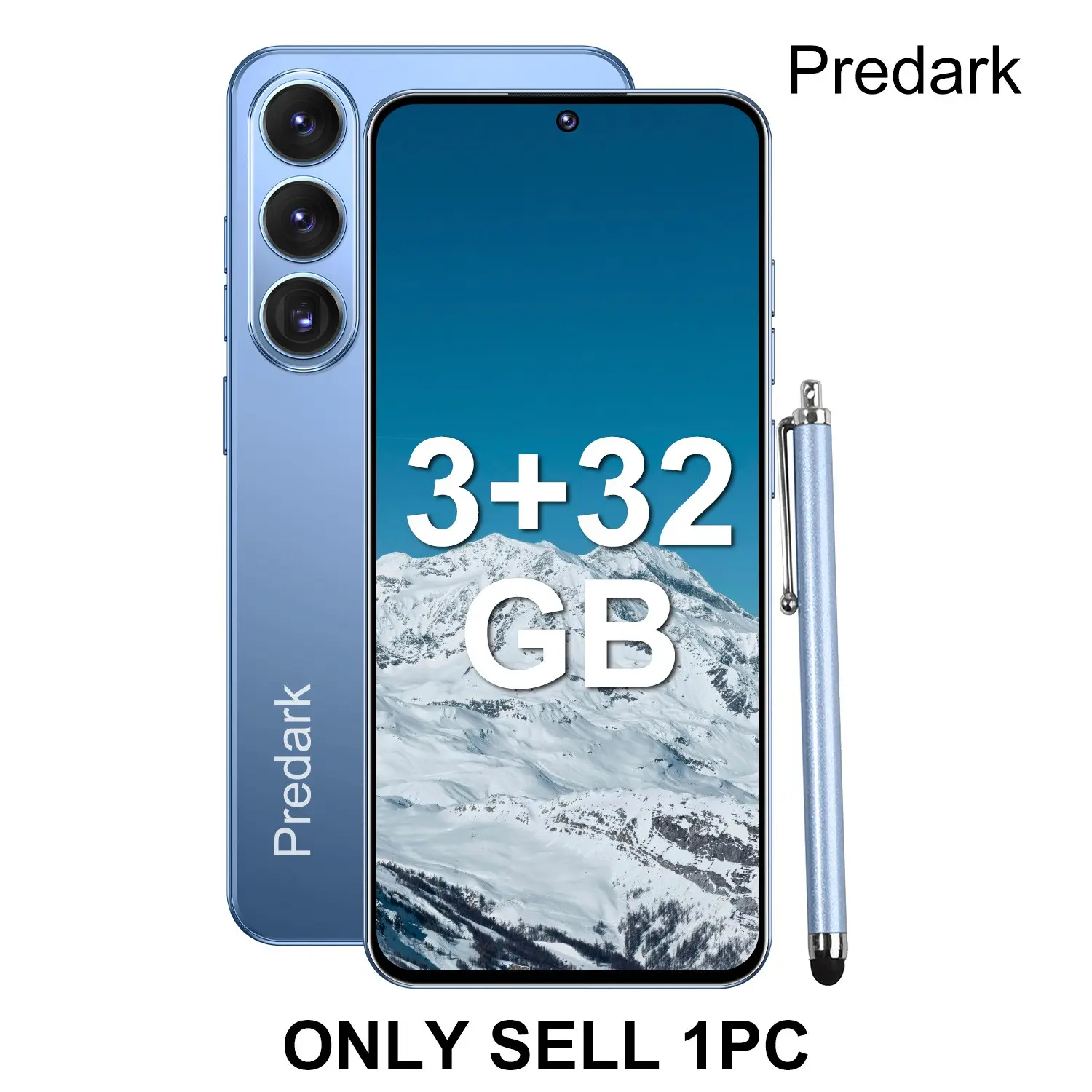 Predark S25 Max 6.56-Inch Large Screen, G85 Octa-Core, 3+32GB RAM, Dual Camera, 3200mah Battery, Android 12, 4g Dual Sim