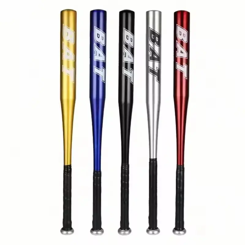Thickened 51cm Aluminum Alloy Baseball Bat for Youth - Outdoor Sports Training, Car Defense, Home Personal Self-Defense