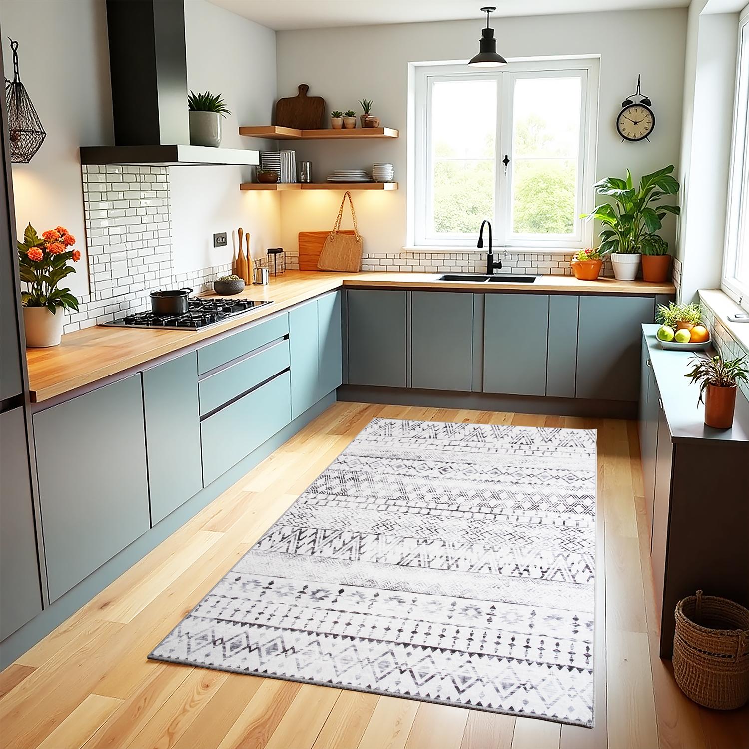 8x10ft Soft Retro Area Rug - Machine Washable & Anti-Skid! Perfect Home Decor + Gift 8x10ft Soft Retro Area Rug - Machine Washable & Anti-Skid! Perfect Home Decor + Gift