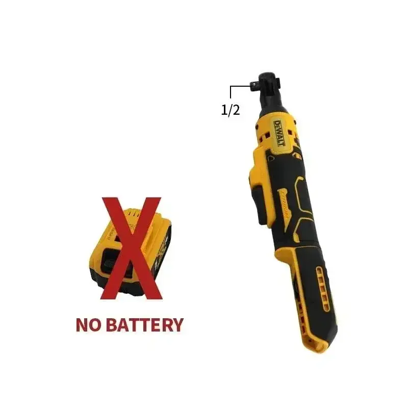 DEWALT DCF512 Cordless Brushless Right Angle Power Wrench - Professional-Grade, Variable Speed, LED Illumination, Rechargeable (DC512 Brushless Power Wrench for Tools & Hardware Use), Right Angle Wrench