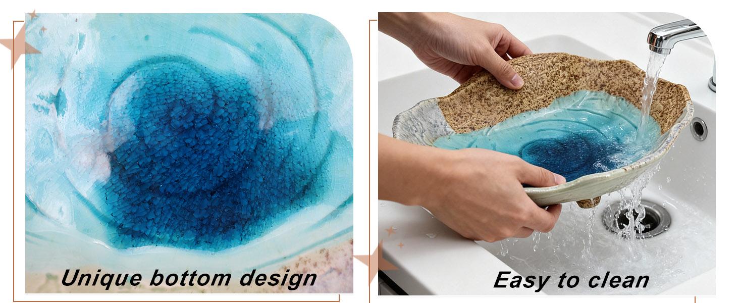 Fruit Bowl,12" Decorative Bowl,Ceramic Christmas Bowl,Jewelry and Key Holder for Modern Farmhouse Décor,Room Decor,Entryway Decor Bowls