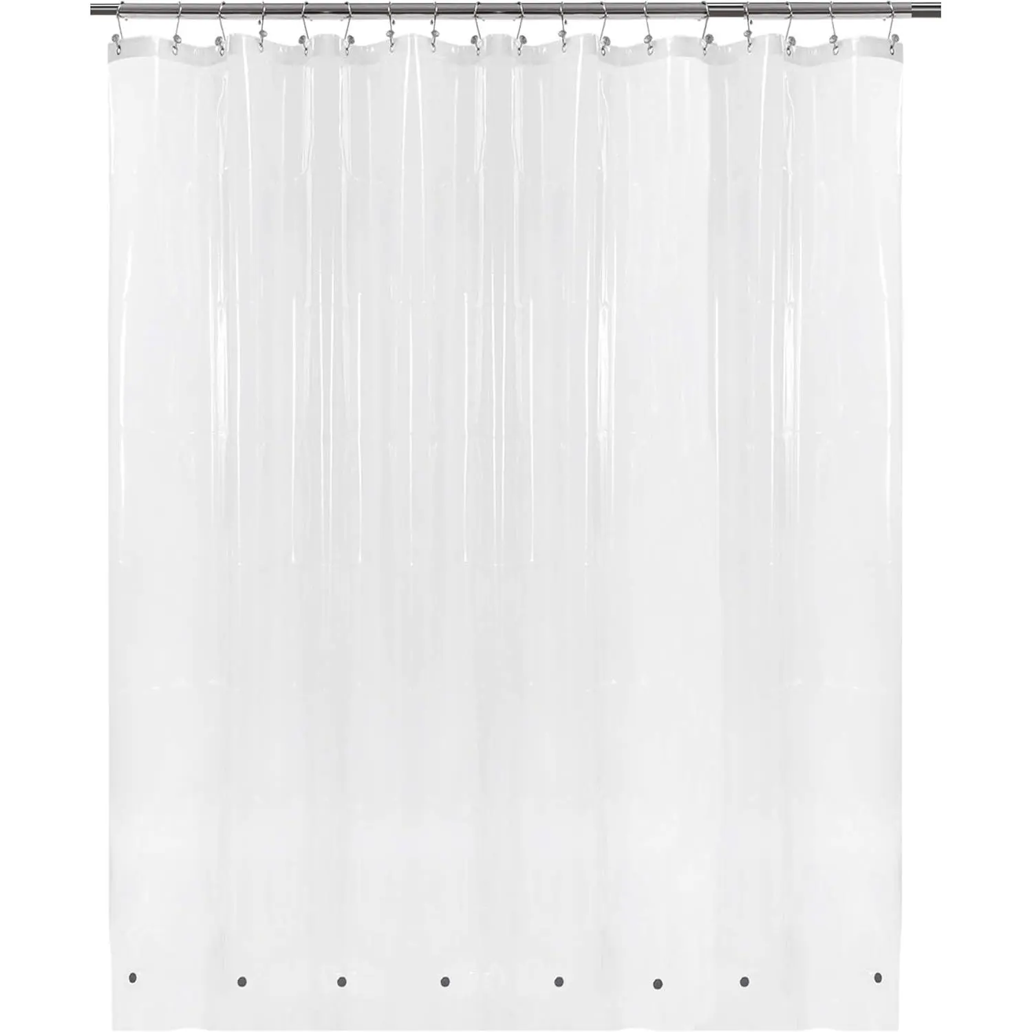 Plastic Shower Liner Clear - Premium PEVA Shower Curtain Liner with Rustproof Grommets and 3 Magnets, Waterproof Cute Lightweight Standard Size Bathroom Curtains - Clear Plastic Shower Liner Clear - Premium PEVA Shower Curtain Liner with Rustproof Grommets and 3 Magnets, Waterproof Cute Lightweight Standard Size Bathroom Curtains - Clear