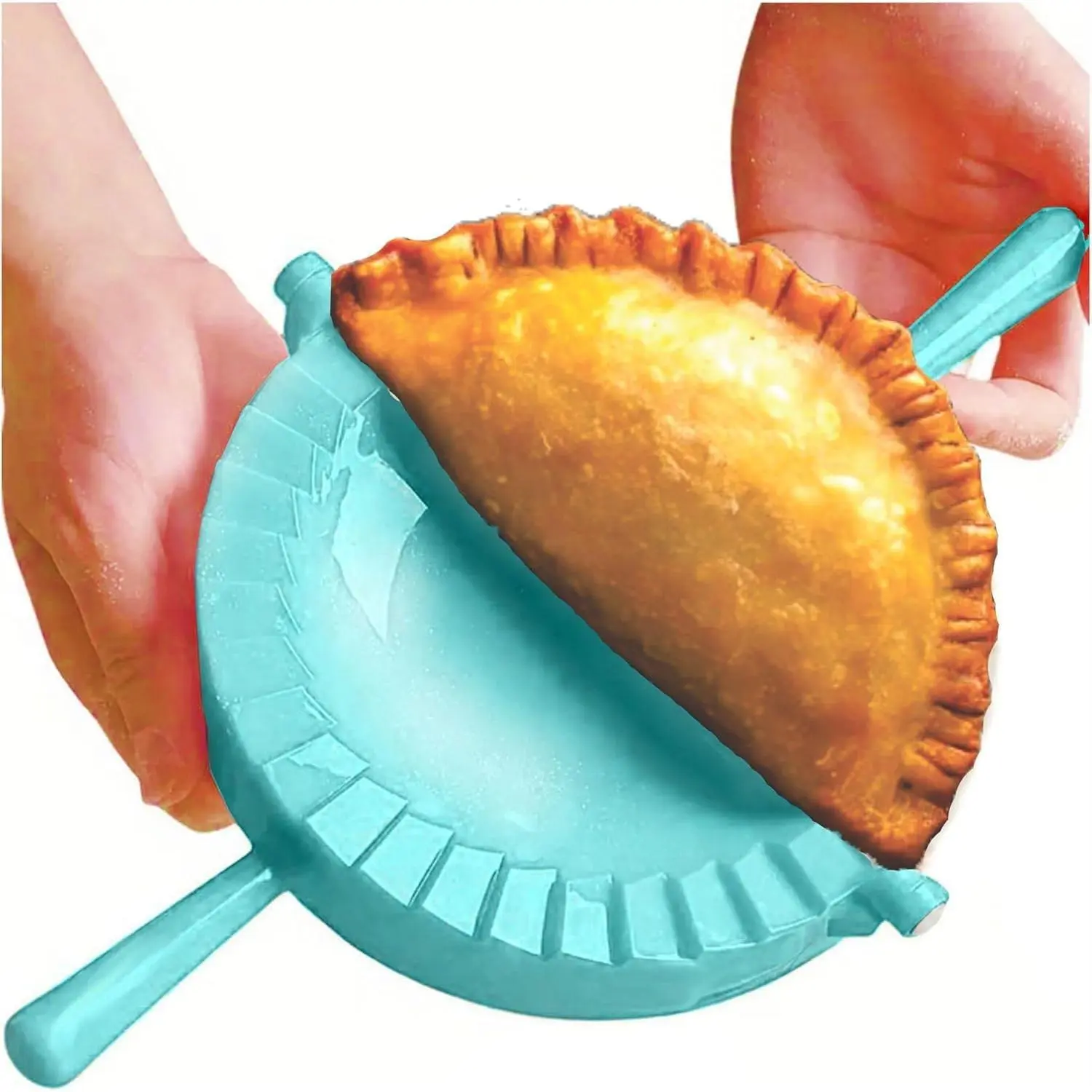Empanada Maker Press 6 inch - Professional - Mold Ravioli Dumpling Tortilla Folder - Quesadilla - Empanadas, Pierogi, Samosa, Calzone, Momo Mold -