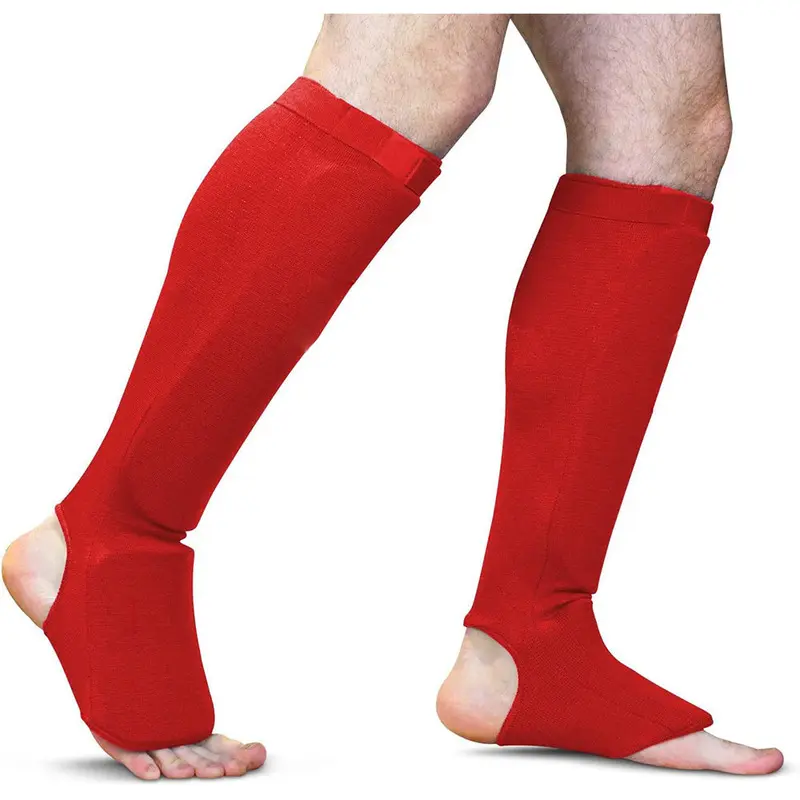 Karate protective gear, boxing training leg guards, Taekwondo sparring fighting leg guards, calf guards, instep guards