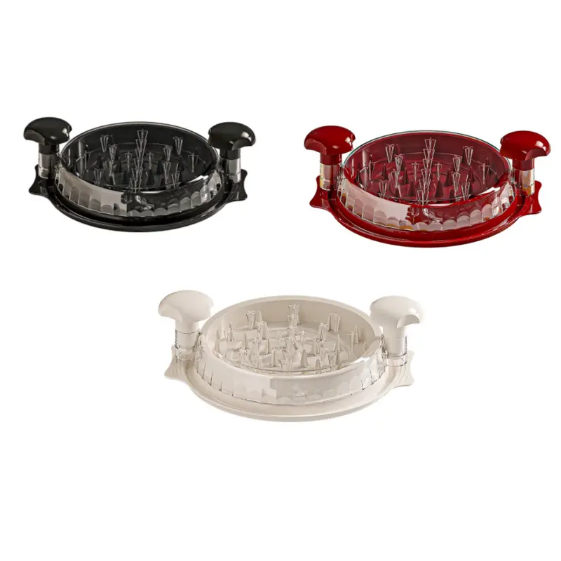 Rotary Chicken Shredder Machine, Meat Separator Tool with Clear Lid, 360° Rotation & Removable Parts for Fast, Even Shredding, Easy to Clean & Dishwasher Safe
