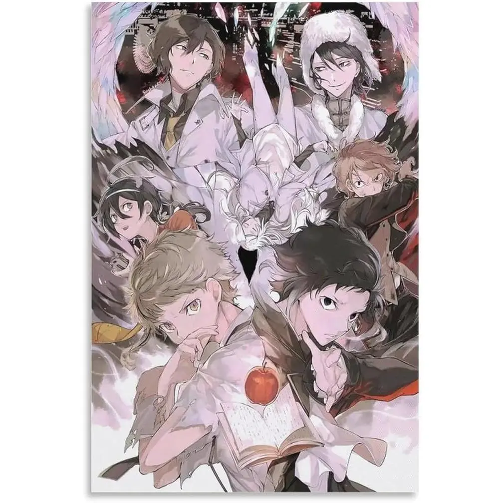 Tomorrow Sunny Bungo Stray Dogs Anime Manga Poster Posters Wall Art Painting Canvas Gift Living Room Prints Bedroom Decor Poster Artworks