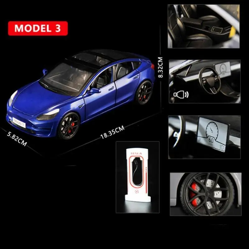Model 3 blue nobox