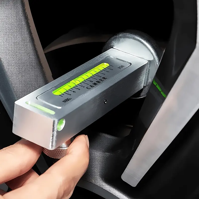 1 pc Level, vehicle maintenance level, car four-wheel alignment magnetic ruler, wheel alignment level, car maintenance tools, car positioning magnetic level, level, Measurement