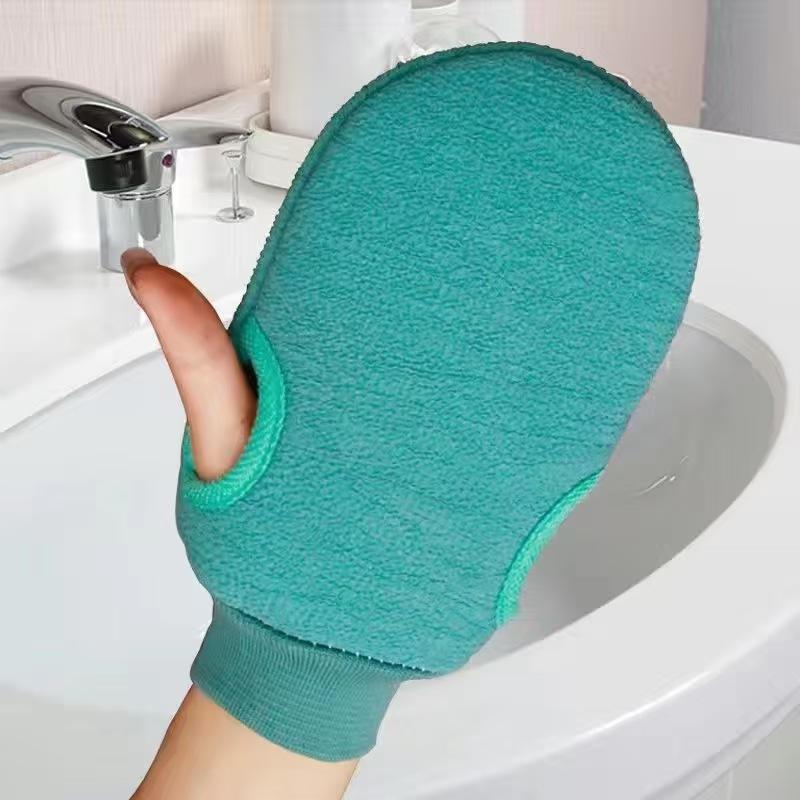 Elastic Bath Gloves for Kids & Adults, Durable Shower Towel Scrubber, Perfect for Daily Use, Ideal Gift for Family Members