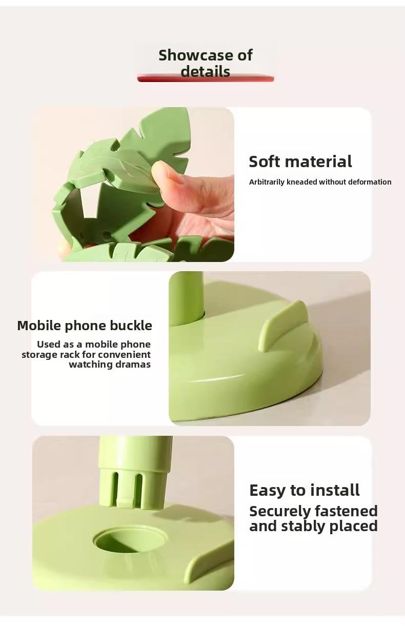 Creative Leaf Coasters Set - Thickened Heat Resistant Pads for Kitchen Foldable Anti-Scald Mat for Bowls Pots Mugs High Aesthetic Design Food Grade 299°C