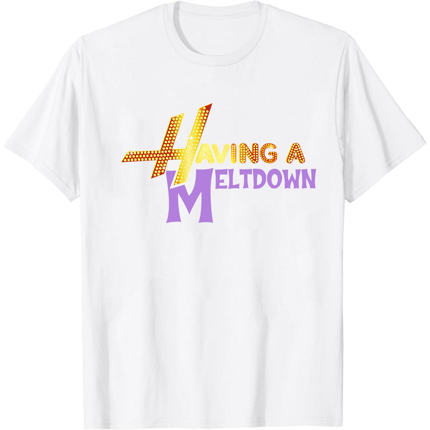 "Emotional Breakdown" T-shirt, aesthetic mental health essential cotton T-shirt, fashionable disco faux sequin Hannah Montana T-shirt, vintage pattern T-shirt, popular unisex clothing, casual and versatile