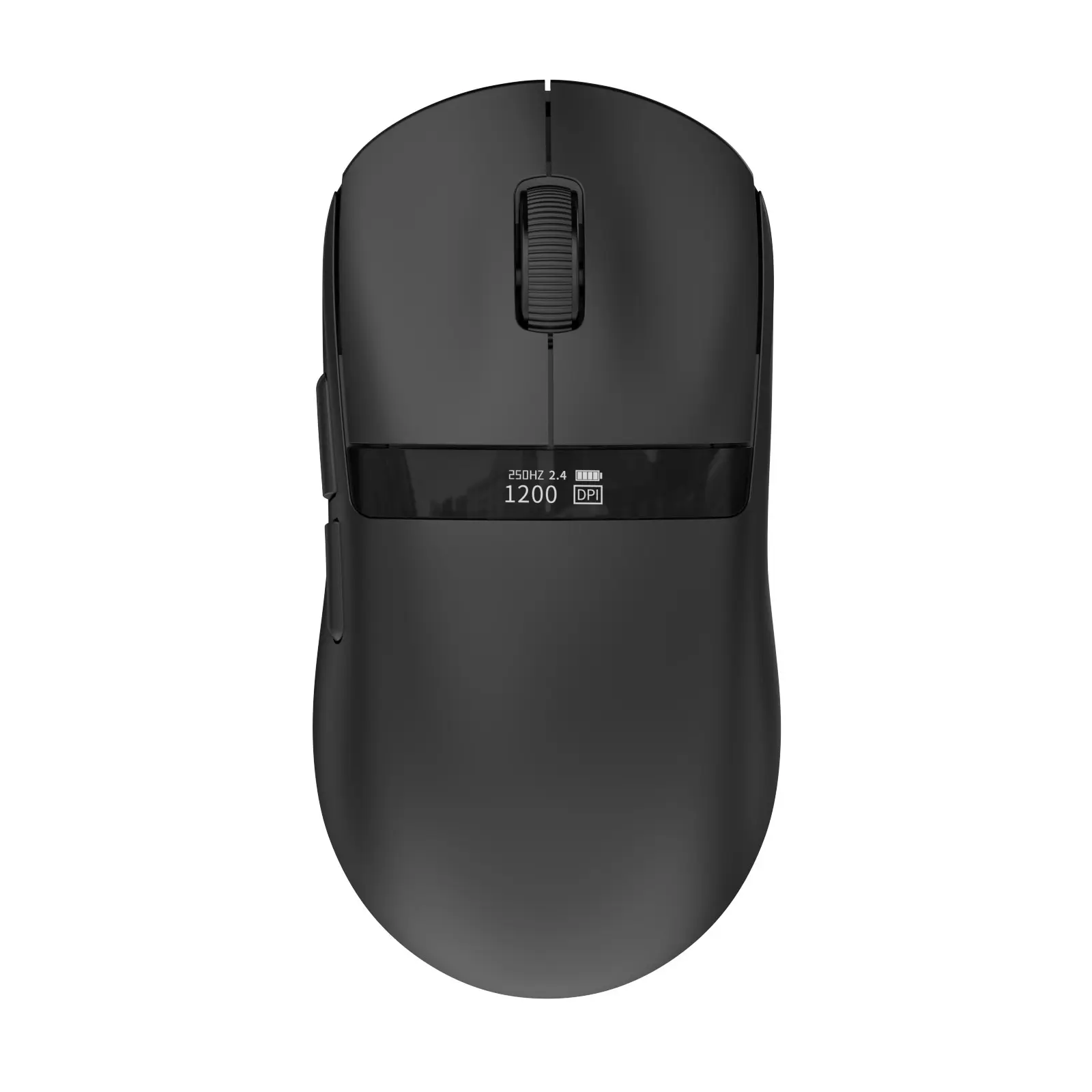 AJAZZ NJ07 V2 Intelligent Digital Display Screen Wireless Gaming Mouse PAW3311 Sensor Tri mode Light Sound Computer Office Mouse Dual 1K Return Rate DPI24000 Compatible with Multiple Systems Suitable for Esports Games and Office