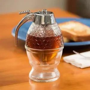 Honey Syrup Dispenser, Syrup Pump Dispenser, Honey Syrup Distributor Savings, Efficient Beverage Storage Solution, Perfect for Home & Kitchen Use, Kitchen Gadget, Beverage Utensil